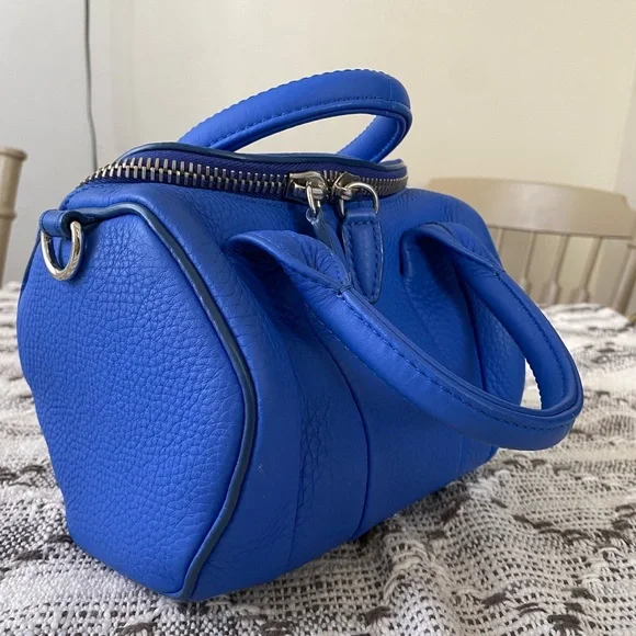 Alexander Wang Blue Mini Bag with Structured Design - Picture 1 of 10